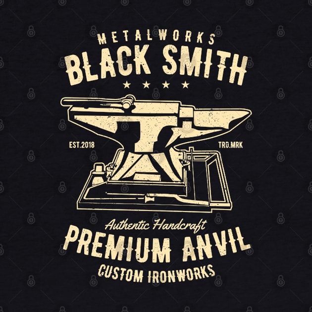 Blacksmith and Anvil by Imp's Dog House